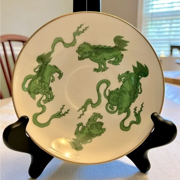 Wedgewood Chinese Tigers saucer - Picture 1 of 3